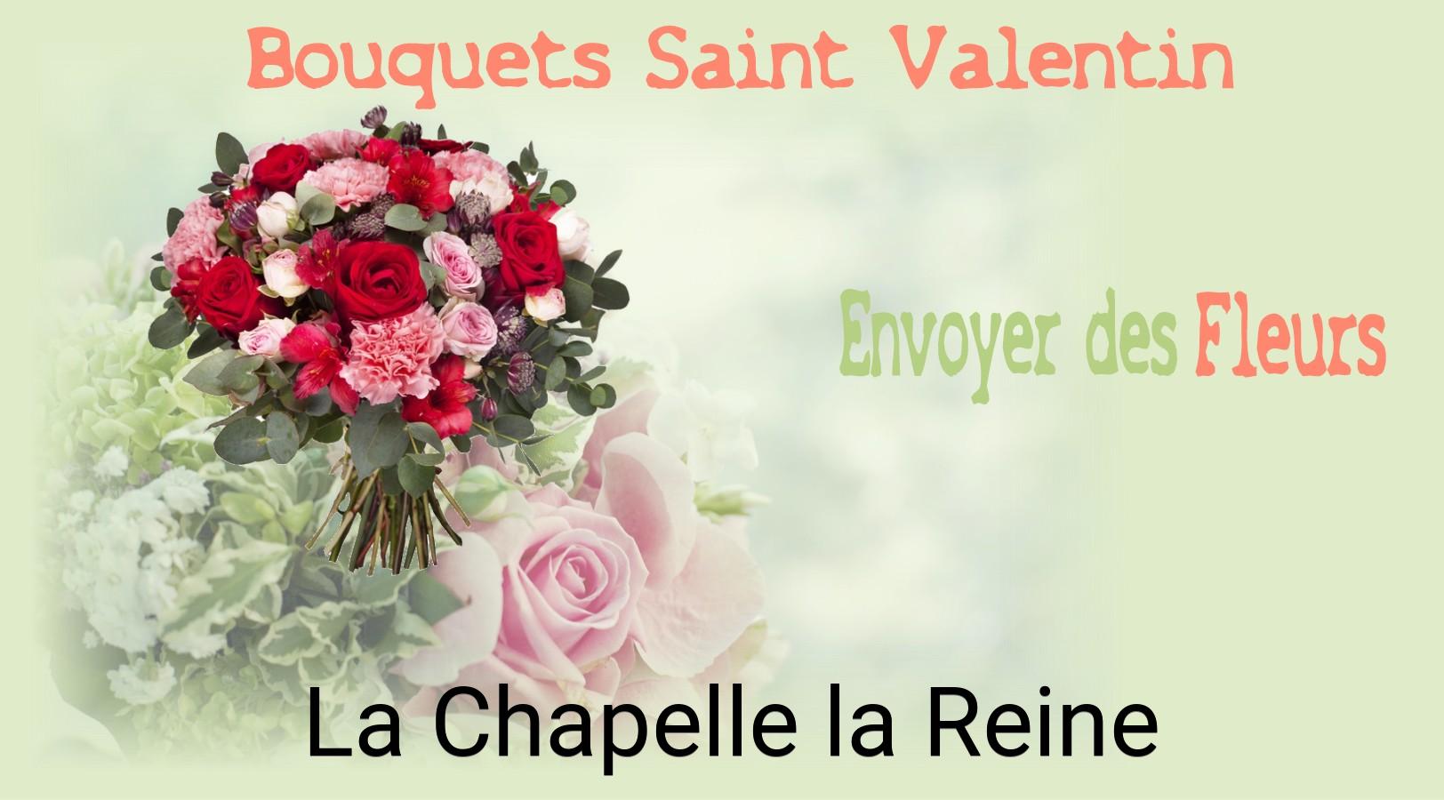 Roses de Saint-Valentin livrées à La Chapelle-la-Reine